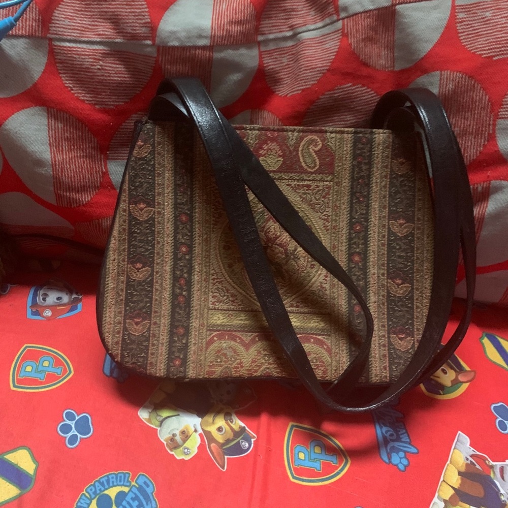 Brahmin Vintage Tapestry Handbag